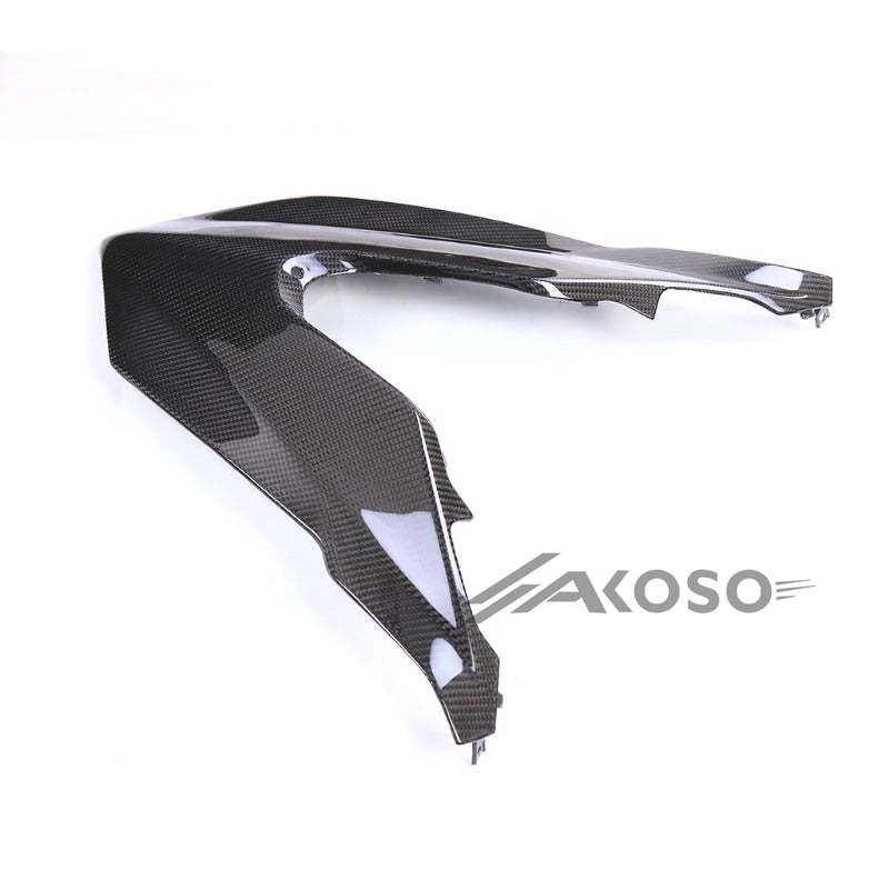 AKOSO 2017-2024 Yamaha Tmax 560 Carbon Fiber Front Upper Headlamp Cowling Headlight Cover Fairing