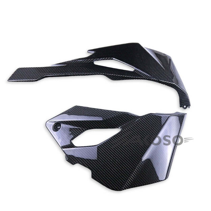 AKOSO 2020-2024 Kawasaki Ninja ZX-25R Carbon Fiber Motorcycle Accessories Lower Belly Pan Fairing Cowl