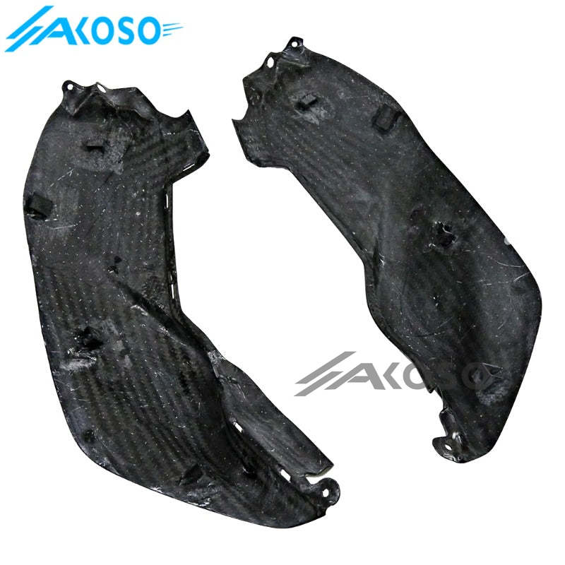 AKOSO 2018-2022 Yamaha MT07 FZ07 Carbon Fiber Fuel Gas Tank Side Panels Covers Fairing