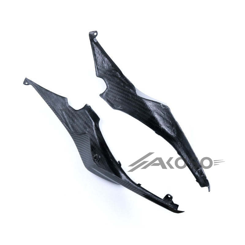 AKOSO 2014-2024 Kawasaki Ninja 650 Carbon Fiber Motorcycle Rear Seat Side Fairing Cowl Panel