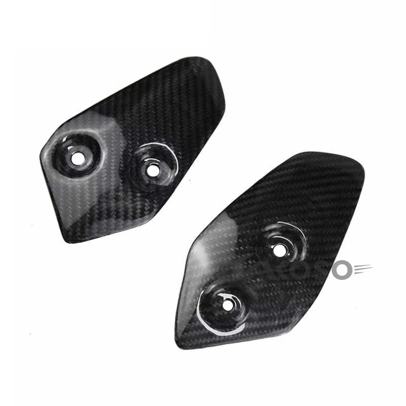 AKOSO Yamaha MT07 MT-07 2014-2017 Carbon Fiber Heel Guard Cover