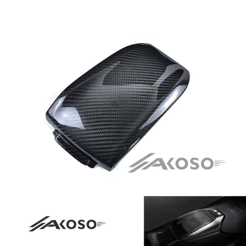 AKOSO 2017+ Yamaha Tmax 530 Carbon Fiber Fuel Tank Trim Cover