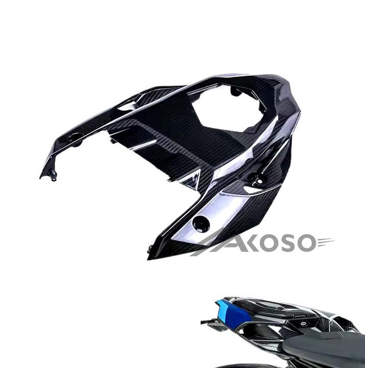 AKOSO 2021-2024 BMW S1000R Carbon Fiber Motorcycle Rear Seat Cowl Upper Fairing