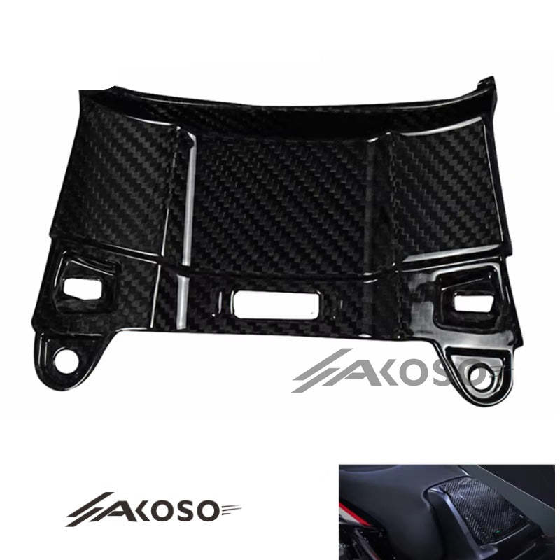 AKOSO 2017-2019 Honda XADV 750 Carbon Fiber Motorcycle Accessories Fuel Tank Center Panel