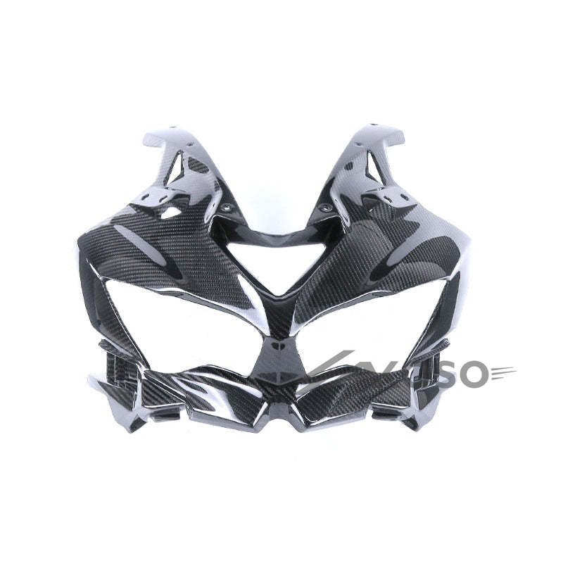 AKOSO 2020-2024 Kawasaki Ninja ZX-25R Carbon Fiber Motorcycle Accessories Front Headlight Fairing