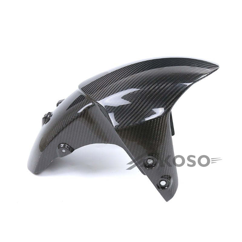 AKOSO 2021-2024 Yamaha MT09 FZ09 Carbon Fiber Front Hugger Fender Splash Mud Dust Guard Mudguard