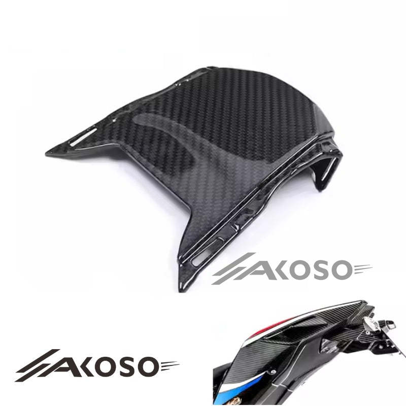 AKOSO BMW S1000XR 2020-2024 Carbon Fiber Rear Passenger Seat Center Cover