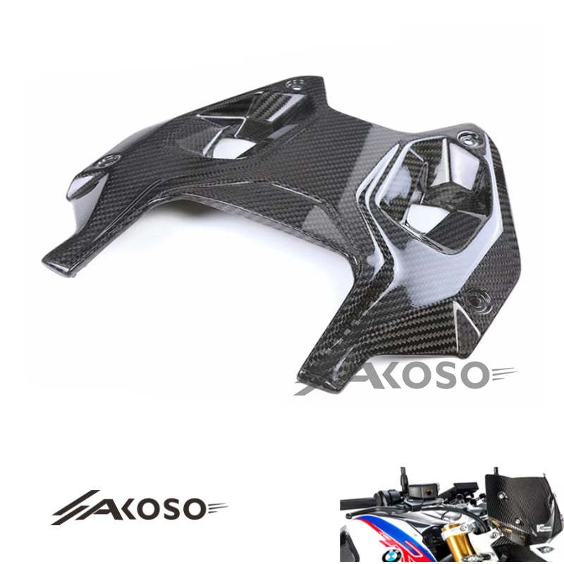 AKOSO 2020-2023 BMW R1250RS Carbon Fiber Motorcycle Inner Side Panel Air Deflector Windshield Windscreen