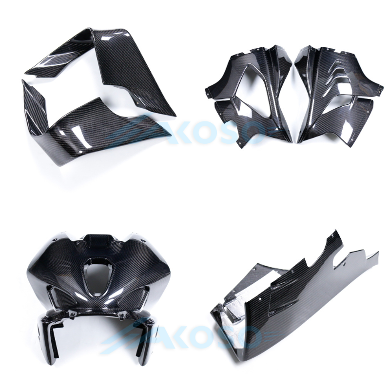 AKOSO 2025 BMW M1000RR 100% Carbon Fiber Fairing Kit Bodywork