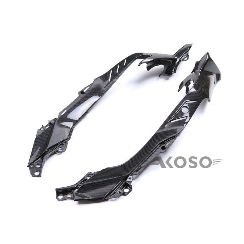 AKOSO 2023-2024 CFMOTO 800NK Carbon Fiber Rear Seat Side Panel Cover Fairing