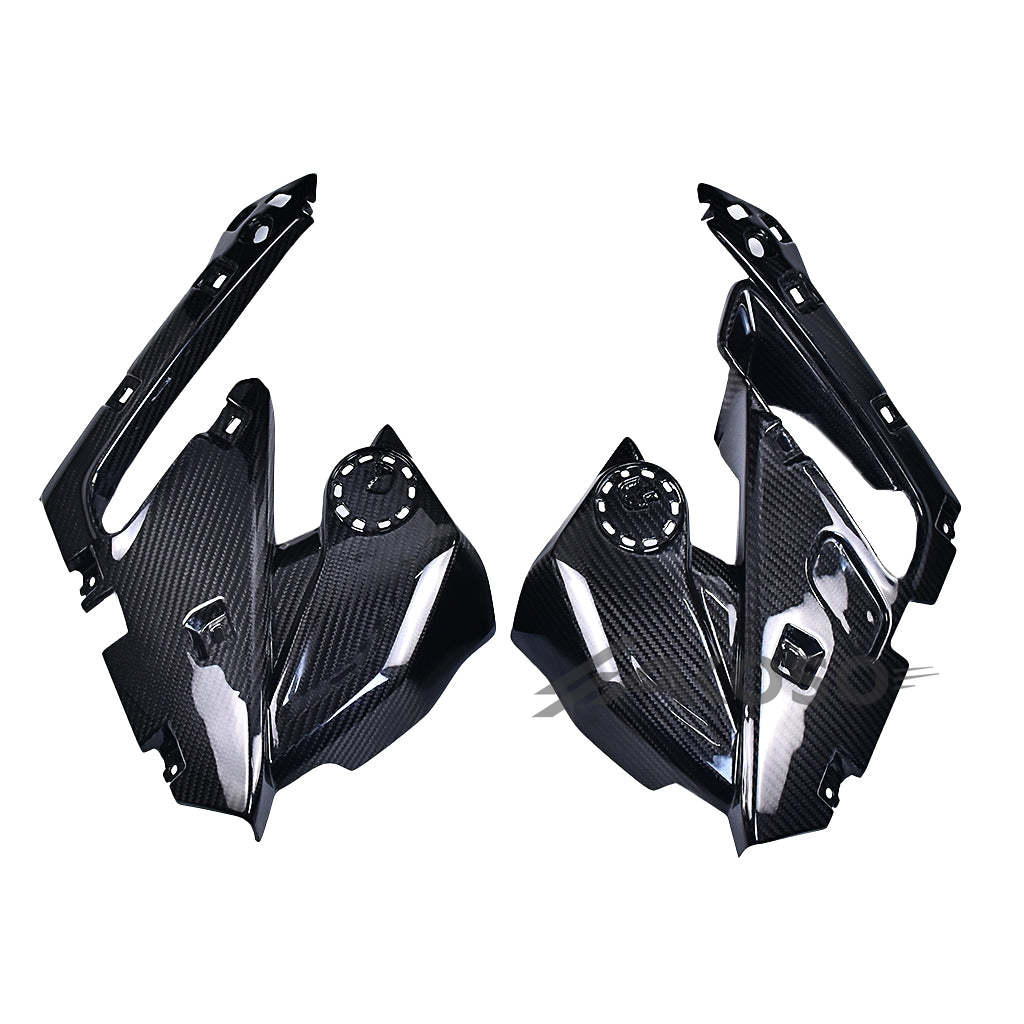 AKOSO 2021-2024 BMW S1000R Carbon Fiber Motorcycle Internal Side Cover Inside Panels Fairings