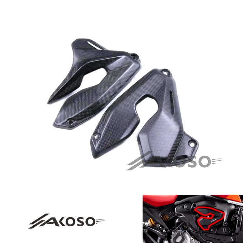 AKOSO 2021+ Ducati Monster 937 Carbon Fiber Body Side Panel Fairing