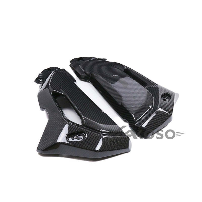 AKOSO BMW S1000XR 2020-2024 Carbon Fiber Fairing Motorcycle Radiator Side Panels Water Tank Guard