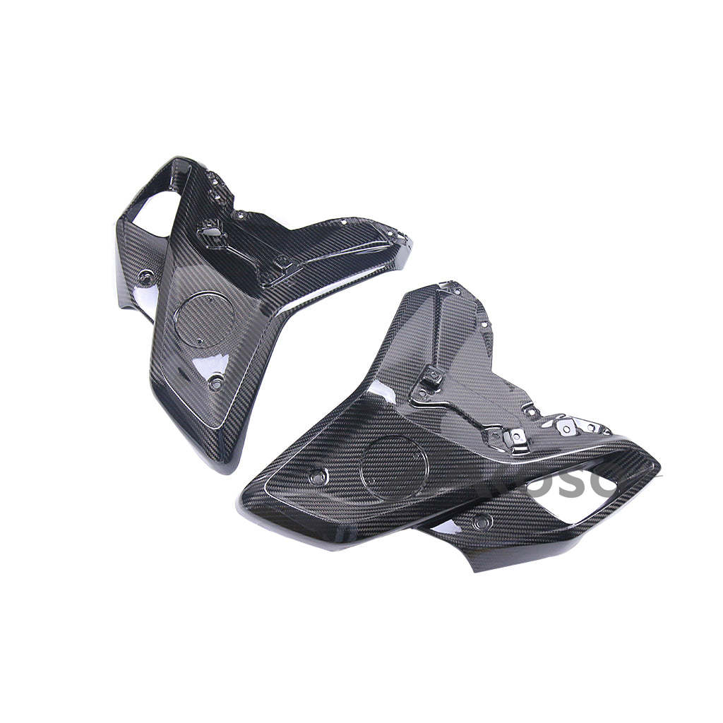 AKOSO BMW R1200GS 2020+ Carbon Fiber Motorcycle Tank Lower Side Panels Fairing Kit