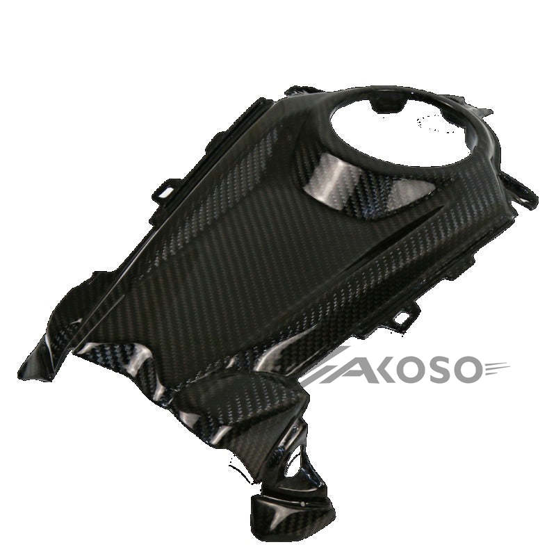 AKOSO 2017-2024 Honda CBR1000RR Carbon Fiber Motorcycle Front Top Fuel Tank Airbox Cover