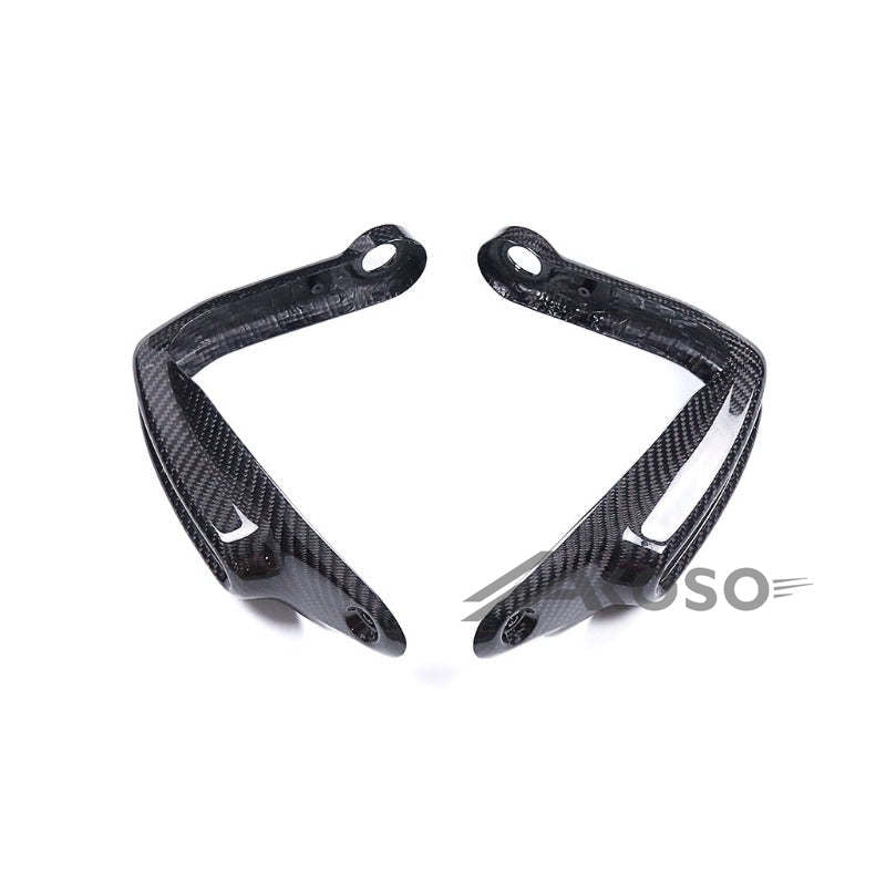 AKOSO 2023 2024 BMW R1300GS Dry Carbon Fiber Hand Guards Handguards Rear Seat