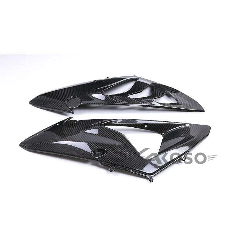 AKOSO 2009-2014 BMW S1000RR Carbon Fiber Accessories Motorcycle Fairings Sports Bikes Side Panels