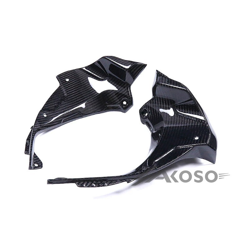 2024-2025 Kawasaki ZX-6R ZX-636 Carbon Fiber Inner Dash Intake Trims