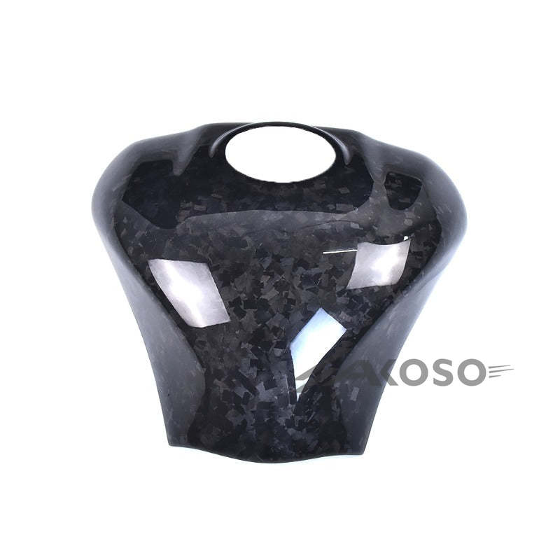 AKOSO 2016-2020 Kawasaki Ninja ZX10R ZX-10R Carbon Fiber Fuel Gas Tank Cover