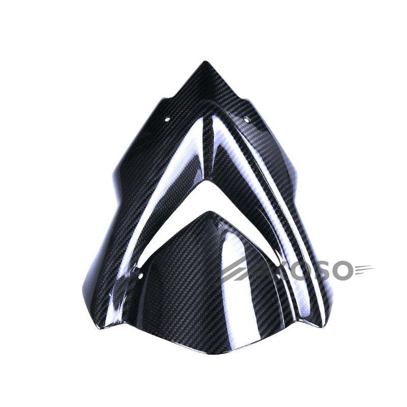 AKOSO 2014+ Kawasaki Z1000 Carbon Fiber Motorcycle Windscreen Viser Visor Windshield Wind Deflector