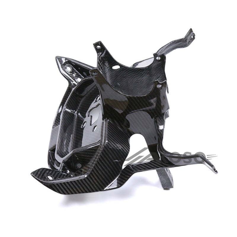 AKOSO 2023-2024 BMW M1000RR Carbon Fiber Dashboard Bracket Front Holder Motorcycle Fairing