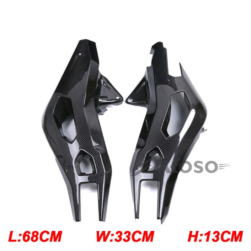 AKOSO BMW S1000XR 2020-2024 Carbon Fiber Motorcycle Fairings Rear Swingarm Covers