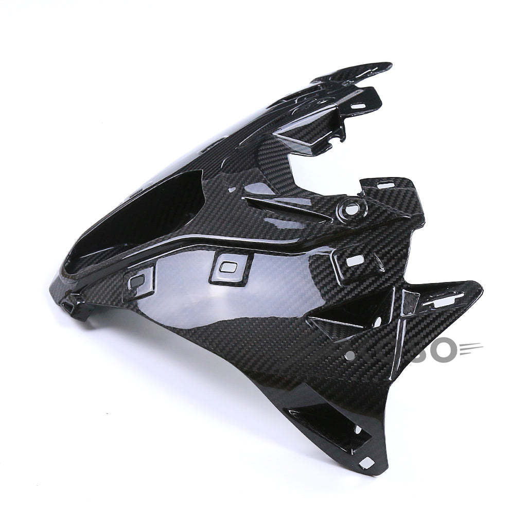 AKOSO 2023-2024 BMW M1000RR Carbon Fiber Motorcycle Front Headlight Nose Cowl Air Intake Cover