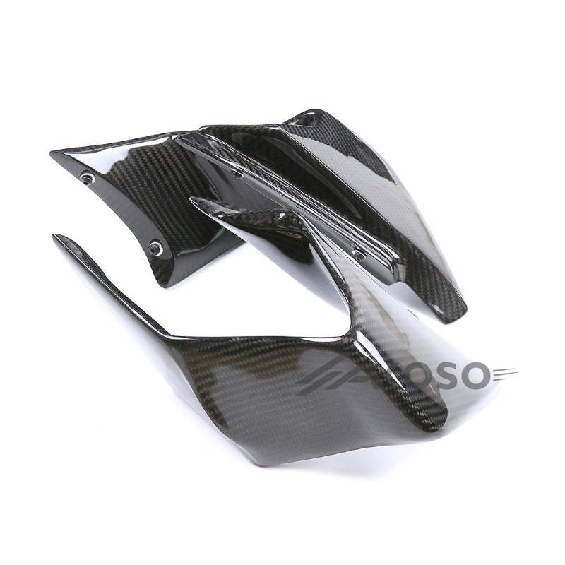 AKOSO 2022-2024 Yamaha R3 Carbon Fiber Winglets Aerodynamic Wing Wind Spoilers Motorcycle Deflector