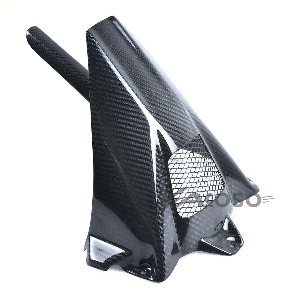 AKOSO 2015-2018 BMW S1000RR Carbon Fiber Rear Fender Chain Guard Hugger Mudguard