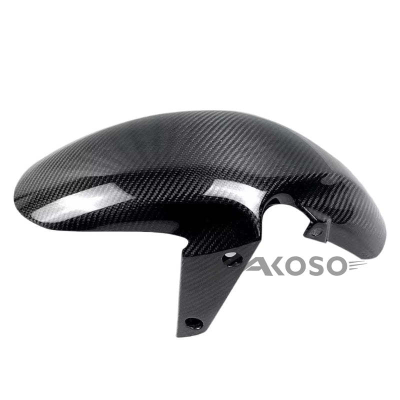 AKOSO 2014-2018 Honda CB650F CBR650F Carbon Fiber Front Fender Mud Guard Hugger