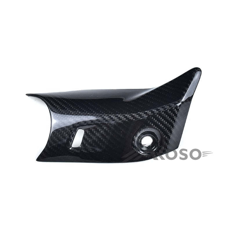 AKOSO 2020-2024 Kawasaki Ninja ZX-25R Carbon Fiber Motorcycle Exhaust Pipe Muffler Heat Shield Cover