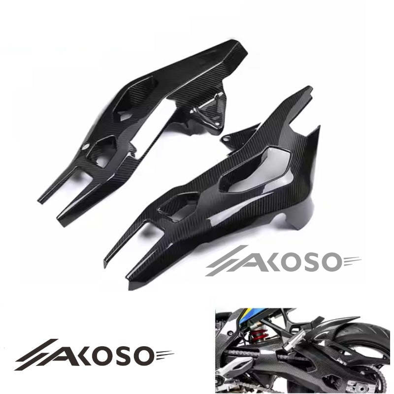 AKOSO BMW S1000XR 2020-2024 Carbon Fiber Motorcycle Fairings Rear Swingarm Covers