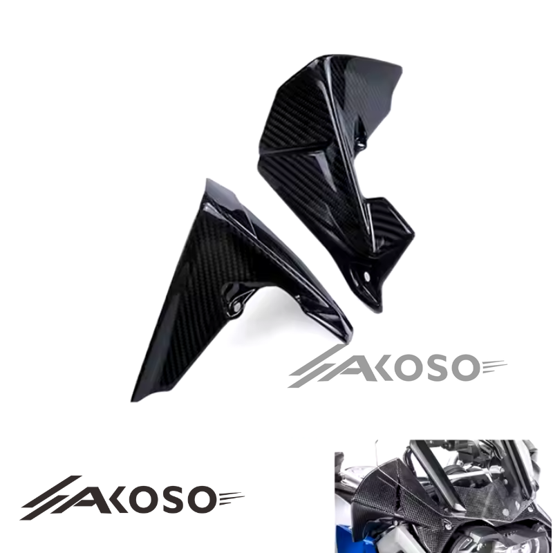 AKOSO BMW R1200GS 2013-2018 R1250GS 2017-2019 Carbon Fiber Front Lower Fairings