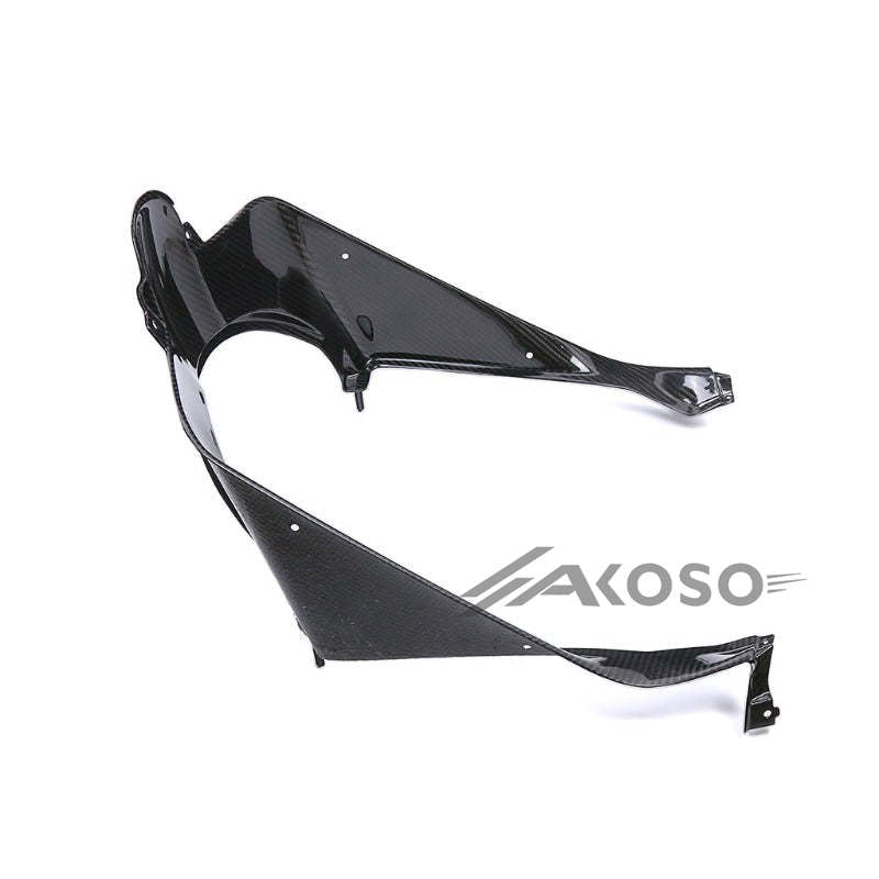 AKOSO 2023 2024 BMW M1000RR Carbon Fiber Water Tank Bracket Fairings Cowls Side Panels