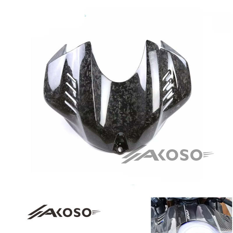 AKOSO 2017-2024 Yamaha R6 Carbon Fiber Airbox Cover Fairing Fuel Tank Cover