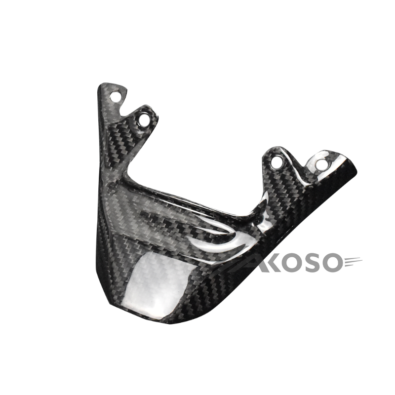 AKOSO 2019-2024 Kawasaki ZX-6R Carbon Fiber Rear Seat Tail Light Cover Motorcycle Fairing Cowl