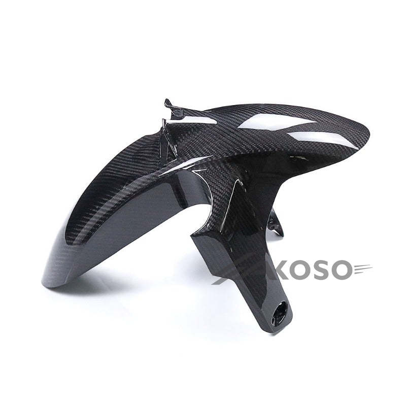 AKOSO 2023 2024 BMW R1300GS Dry Carbon Fiber Motorcycle Front Fender Hugger Mudguards