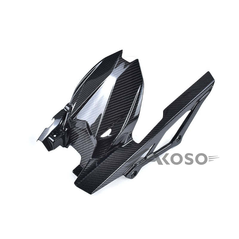 AKOSO 2020-2024 Kawasaki Ninja ZX-25R Carbon Fiber Motorcycle Rear Fender Mudguard Splash Guard Cover