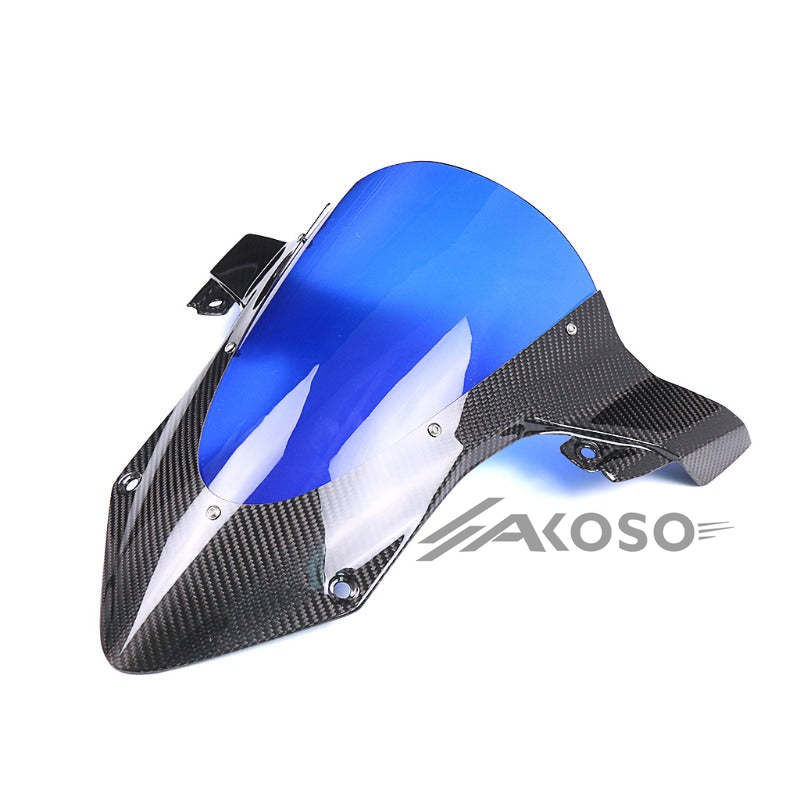 AKOSO 2019-2022 BMW S1000RR Carbon Fiber Windscreen Front Windshield Motorcycle