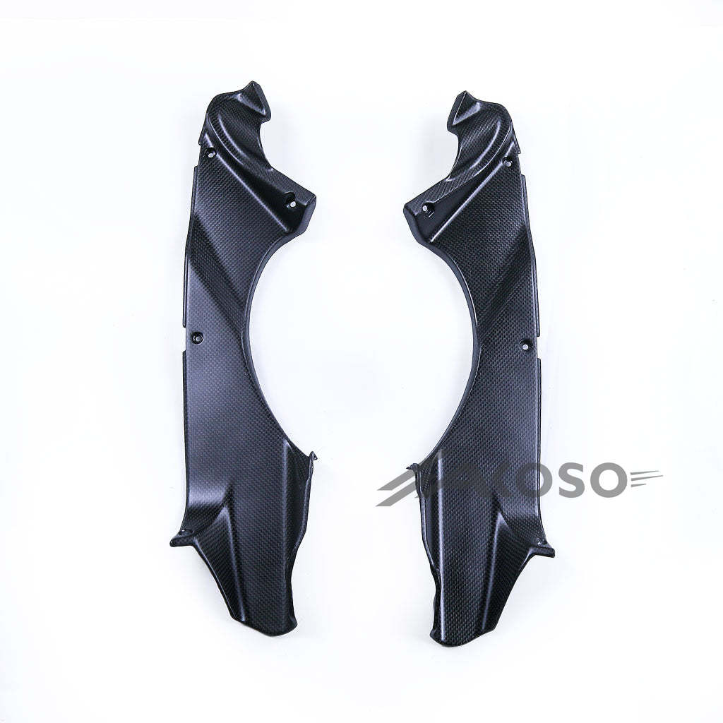 AKOSO 2020+ MV Agusta Superveloce 800 Carbon Fiber Front Lining Dashboard Side Panel Dash Panel