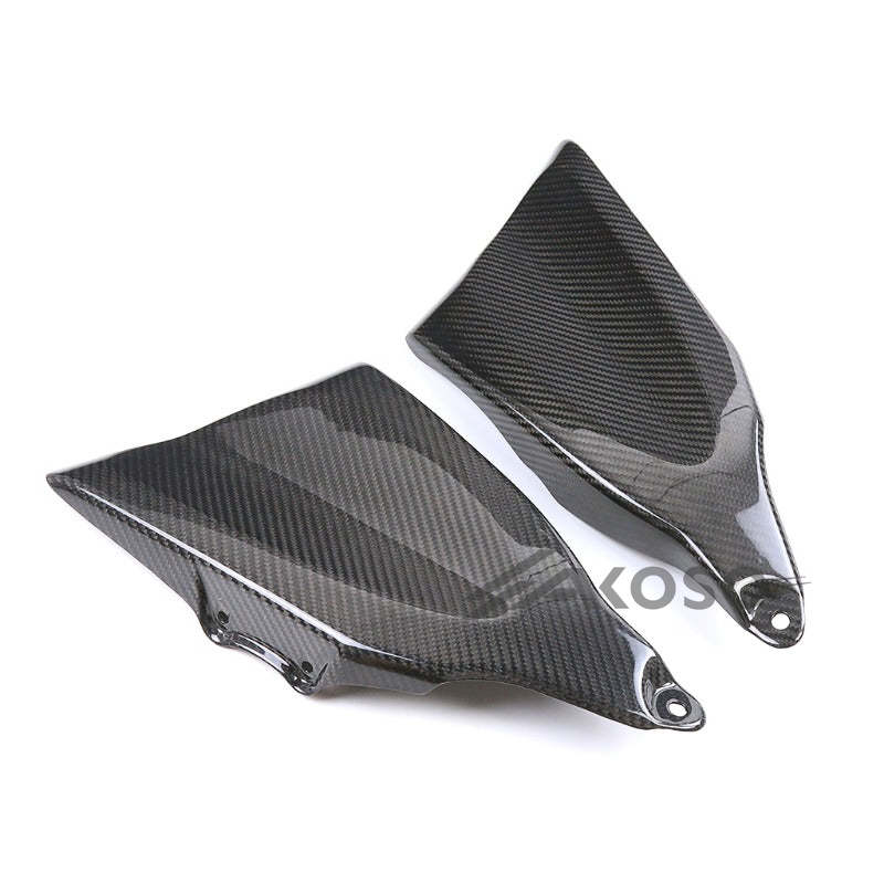 AKOSO 2021-2024 Yamaha MT09 FZ09 Carbon Fiber Motorcycle Fairing Frame Trim Cover Protector Guard Side Infill Panel