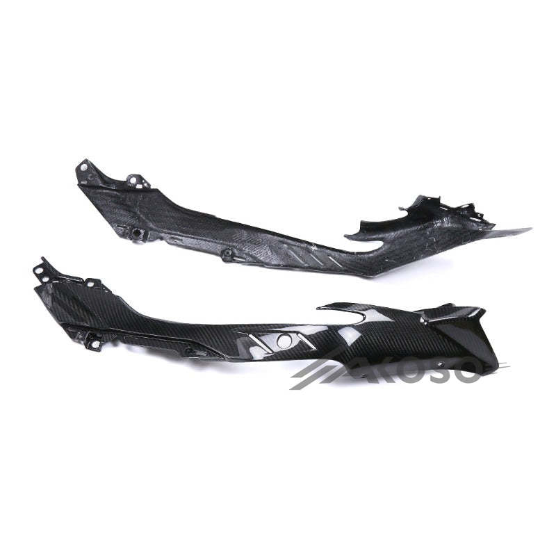 AKOSO 2023-2024 CFMOTO 800NK Carbon Fiber Rear Seat Side Panel Cover Fairing