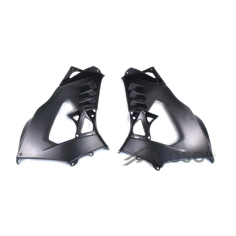 AKOSO 2021-2024 Honda CBR1000RR-R Carbon Fiber Side Panel Fairing Spoiler Covers Motorcycle