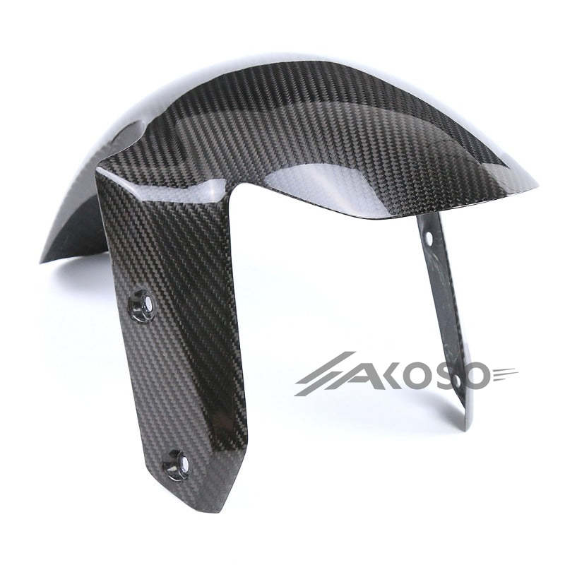 AKOSO 2021-2023 BMW R1250RS R1250 RS Carbon Fiber Motorcycle Hugger Front Wheel Fender Mudguard