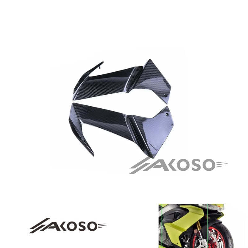 AKOSO 2021-2024 Aprilia RS660 Carbon Fiber Side Panel Motorcycle Modified