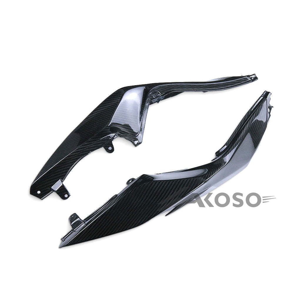 AKOSO 2013-2018 Kawasaki Ninja ZX-6R Carbon Fiber Tail Rear Seat Side Panel Motorcycle Fairings