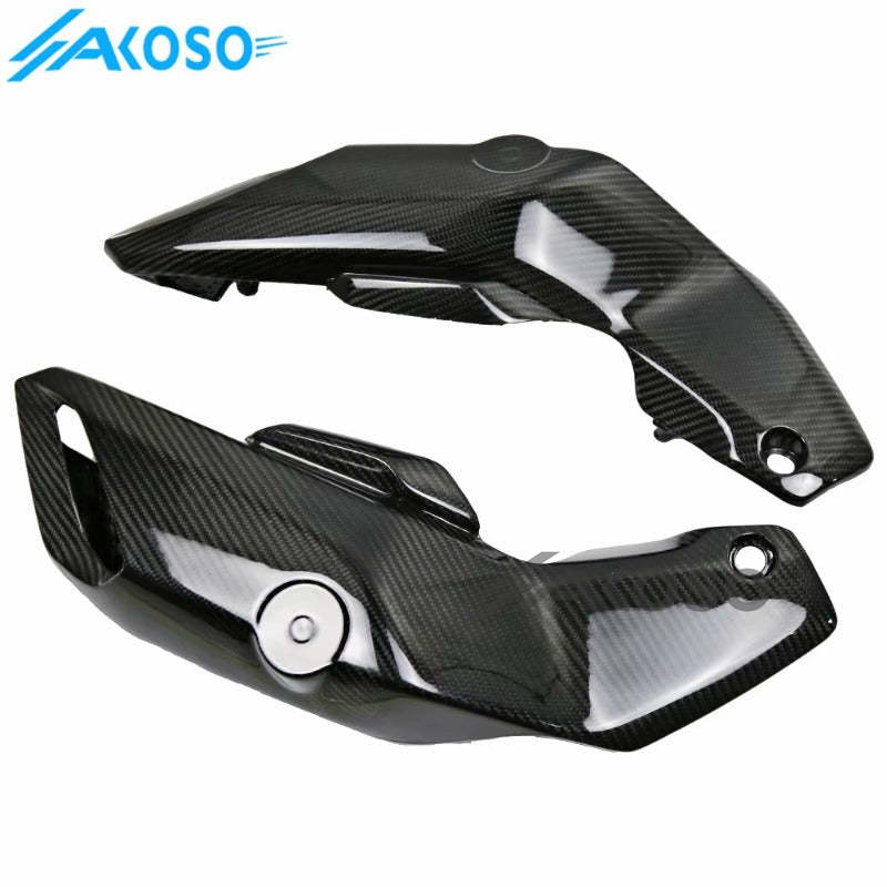 AKOSO Yamaha MT07 FZ07 2018-2022 Carbon Fiber Fuel Tank Front Side Panel Air Intake Covers