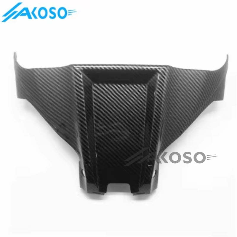 AKOSO 2016-2020 Kawasaki ZX10R ZX-10R Carbon Fiber Motorcycle Accessories Fuel Tank Cockpit Airbox Cover Fairing