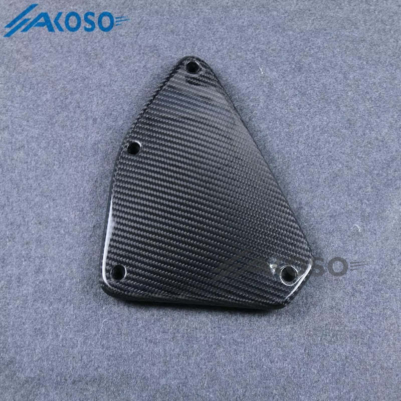 AKOSO 2012-2019 KTM 690 Duke Carbon Fiber Motorcycle Air Filter Trim Frame Fairing Housing Box Cover