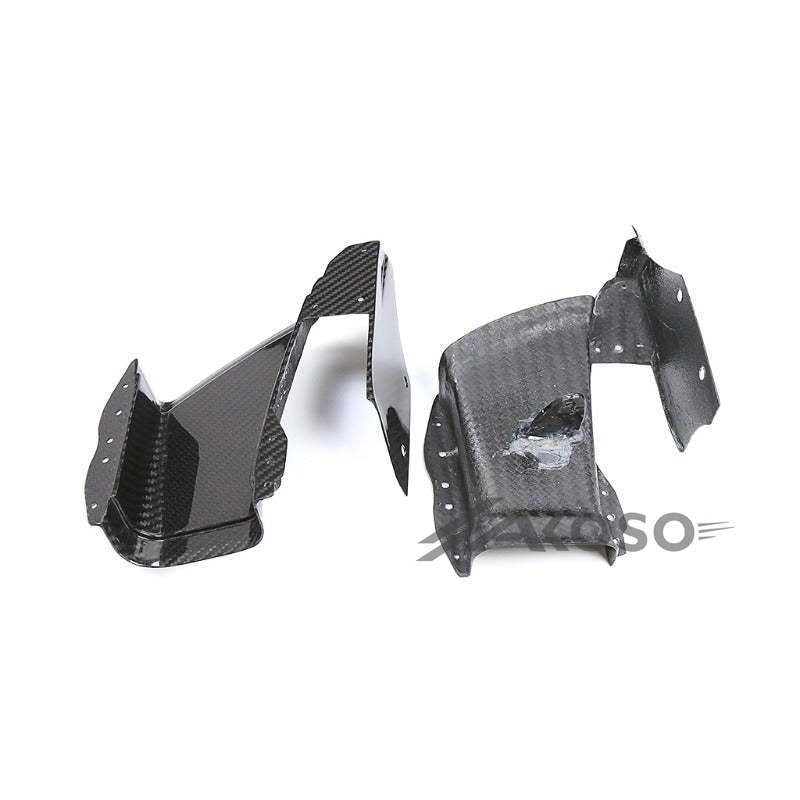 AKOSO 2019-2022 BMW S1000RR Carbon Motorcycle Front Carbon Fiber Air Intake Fairing